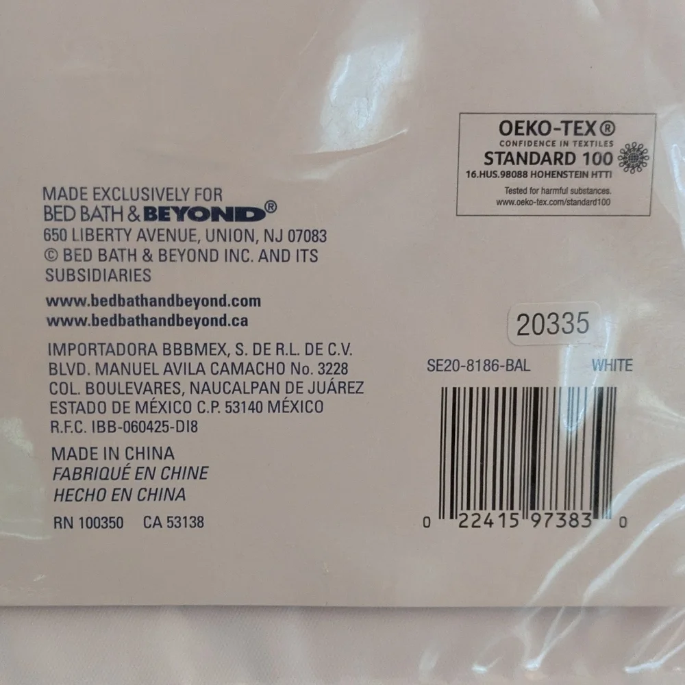 White Vinyl Mattress Protector - Twin XL, By Simply Essential